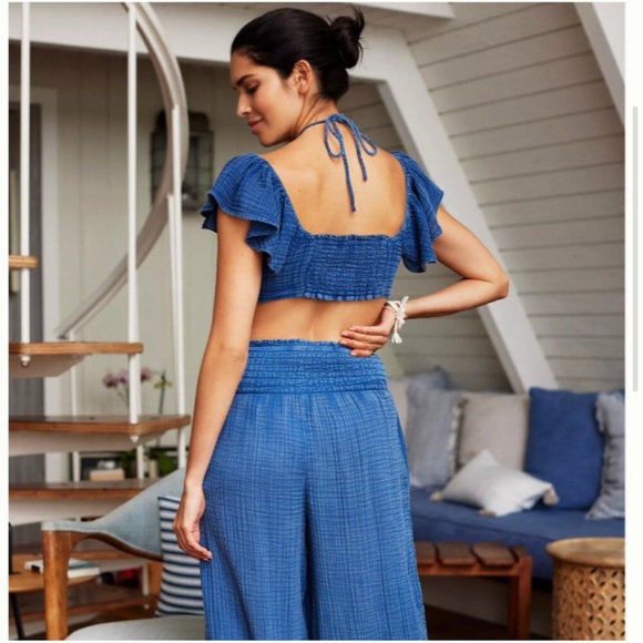 NWT! Anthropologie The Jerry Cinched Top sz M - Picture 3 of 5